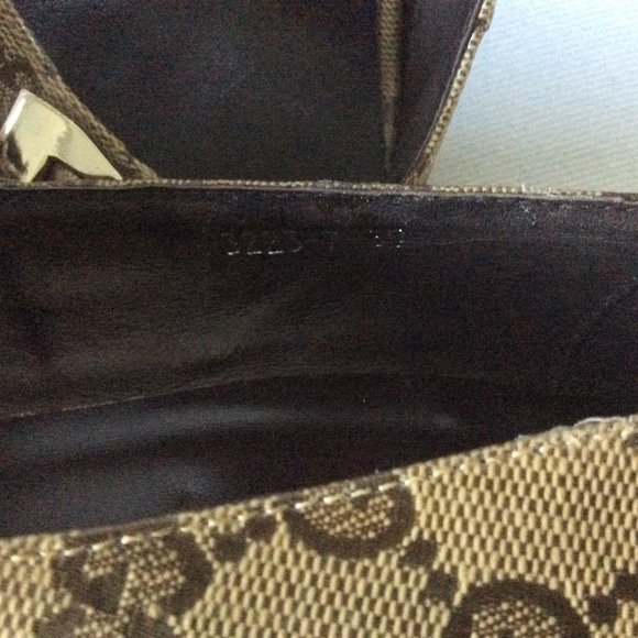 🌟🌸HOST PICK 🌟🌸 GUCCI MONOGRAM VINTAGE PEEP TOE PUMP CLASSIC Size 39/8 - Picture 4 of 6